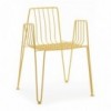 Silla apilable Rambla de Mobles 114. Silla moderna para salón o jardín.