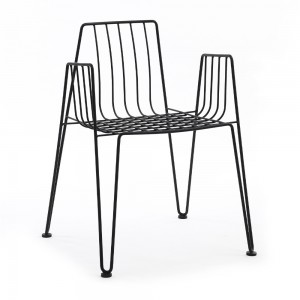 Silla apilable Rambla de Mobles 114. Silla moderna para salón o jardín.