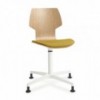 Silla Gràcia Giratoria Textil Mobles 114. Diseño único perfecta para oficinas.