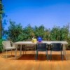 Mesa Babila Outdoor de Pedrali. Mesas de diseño italiano. Mesas modernas de exterior.