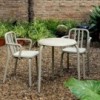Mesa Tube redonda de Mobles 114. Mesas modernas para salones o jardines.