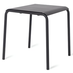 Mesa Tube cuadrada Mobles 114. Mesa moderna ideal para salón o jardín.