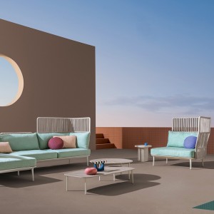 Mesa auxiliar Buddy de Pedrali. Mesas de diseño. Mesas auxiliares modernas.