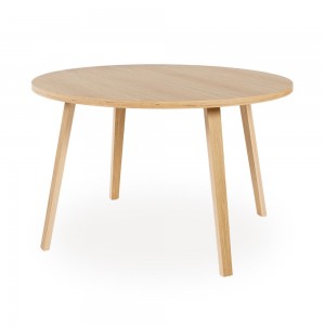Mesa Gràcia redonda Mobles 114. Mesas originales ideales para interiores.