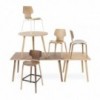 Mesa Gràcia cuadrada Mobles 114. Mesas originales ideales para interiores.