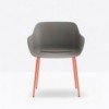 Sillón Babila XL Acero Putdoor de Pedrali. Sillones de exterior de diseño moderno.