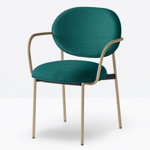 Sillón Blume 2955 de Pedrali. Sillones de diseño. Sillones tapizados modernos.