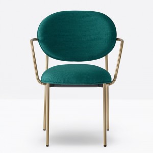 Sillón Blume 2955 de Pedrali. Sillones de diseño. Sillones tapizados modernos.
