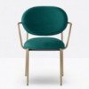 Sillón Blume 2955 de Pedrali. Sillones de diseño. Sillones tapizados modernos.