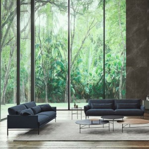 Sofá Majestic de Omelette ed. Sofás de diseño ideal para ambientes interiores.