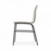 Silla Terra metal Tapizada Omelette ed. Silla comedor ideal para interiores.