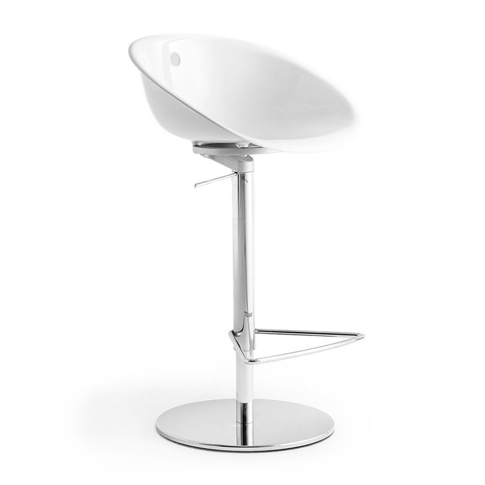 Taburete Gliss 970 de Pedrali. Taburetes de diseño. Taburetes giratorios.