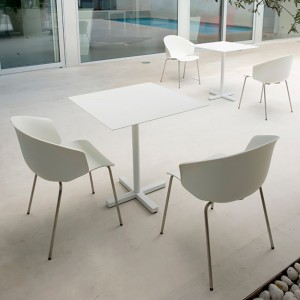 Sillón Grace 410/411 de Pedrali. Sillas de diseño. Sillas de cocina y comedor.