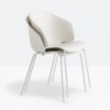 Sillón Grace 410/411 de Pedrali. Sillas de diseño. Sillas de cocina y comedor.