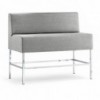 Sofá modular Host Alto de Pedrali. Sofá modular tapizado de diseño moderno.