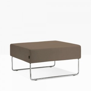 Pouf Host Lounge tapizado Pedrali