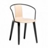 Sillón Jamaica 2915 de Pedrali. Sillones de madera de diseño moderno. Sillones para salones.