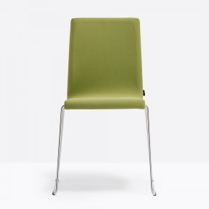 Silla Kuadra 1051/1058 de Pedrali. Sillas de diseño contemporáneo italiano.