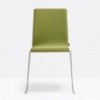Silla Kuadra 1051/1058 de Pedrali. Sillas de diseño contemporáneo italiano.