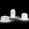 Taburete Pandora Luz Myyour. Taburete bajo moderno para ambientes contract.