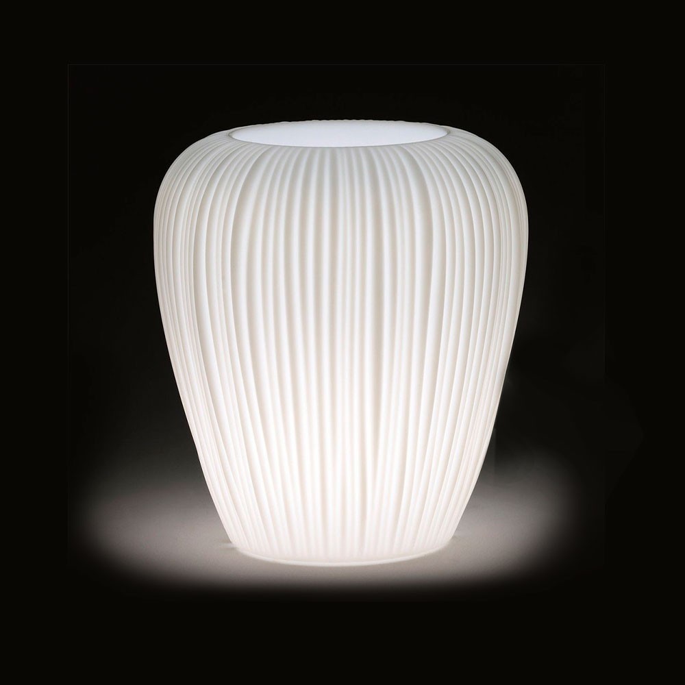 Macetero Skin Luz Myyour. Maceteros iluminados para jardínes o terrazas.