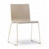 Silla Kuadra XL 2403/2409 de Pedrali. Sillas de diseño moderno. Sillas plásticas.