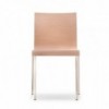 Silla Kuadra XL 2411 de Pedrali. Sillas de diseño. Sillas modernas de madera.