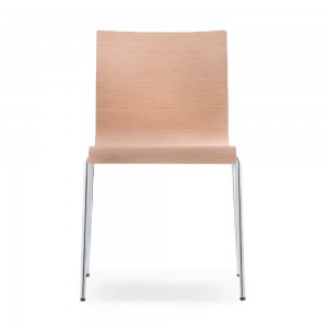 Silla Kuadra XL 2413 de Pedrali. Sillas de diseño. Sillas modernas contract.