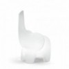 Silla infantil Tino con forma de elefante iluminada ideal para exteriores.