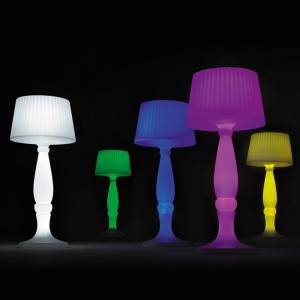 Lámpara Pie Agata Myyour. Lámpara moderna de diseño para interior y exterior.