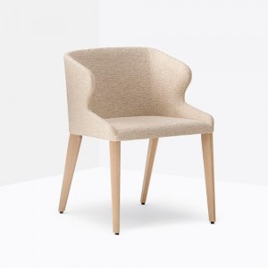 Sillón Leila 681 de Pedrali. Sillones de diseño. Sillones de salón y contract.