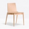 Silla Malmo 390 de Pedrali. Sillas de diseño. Sillas de madera modernas.