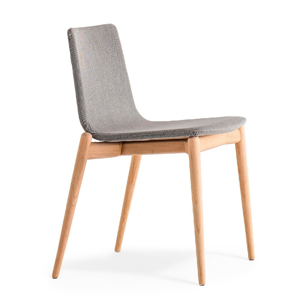 Silla Malmo 391 de Pedrali. Sillas de diseño. Sillas tapizadas contract.