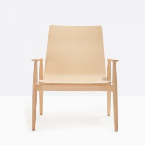 Butaca Malmo 295/299 de Pedrali. Butacas de diseño. Butacas de madera.