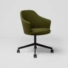Sillón Kaiak 4R tapizado Ruedas Enea