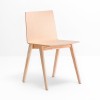 Silla Osaka 2810 de Pedrali. Sillas de diseño. Sillas de madera modernas.