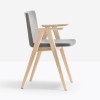 Sillón Osaka 2816 de Pedrali. Sillas de diseño. Sillas de madera modernas.