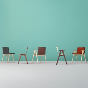 Sillón Osaka 2816 de Pedrali. Sillas de diseño. Sillas de madera modernas.