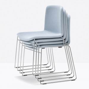 Silla Tweet 894/2 de Pedrali. Sillas tapizadas modernas. Sillas de diseño.