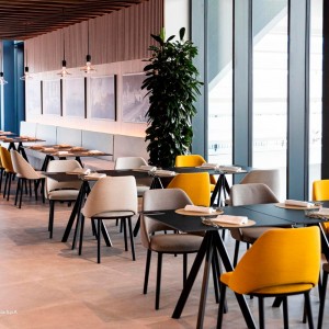 Silla Vic 655 de Pedrali. Sillas modernas. Sillas tapizadas de diseño.