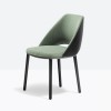 Silla Vic 655 de Pedrali. Sillas modernas. Sillas tapizadas de diseño.