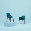 Silla Vic 655 de Pedrali. Sillas modernas. Sillas tapizadas de diseño.