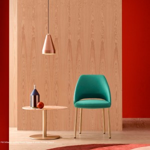 Silla Vic 657/656 de Pedrali. Sillas modernas. Sillas de diseño contract.