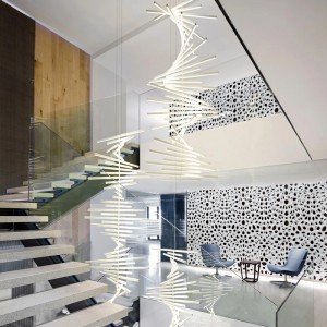 Lámpara suspensión Rhythm Vertical Vibia