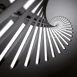 Lámpara suspensión Rhythm Vertical Vibia