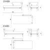 Chaise longue Aikana cómodo para exteriores de Fast. Chaise longue para terrazas.