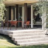 Mesa cuadrada AllSize de Fast. Mesas de diseño moderno para exteriores.