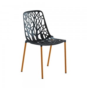Silla Iroko Forest moderna para ambientes exteriores de Fast. Sillas para terrazas.