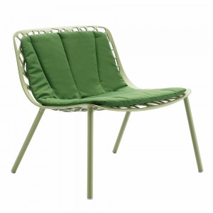 Cojín lounge Forest resistente y elegante de Fast. Cojines aptos para exteriores.