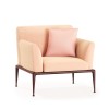 Sillón New Joint elegante y cómodo perfecto para exteriores de Fast. Sillones para terrazas.